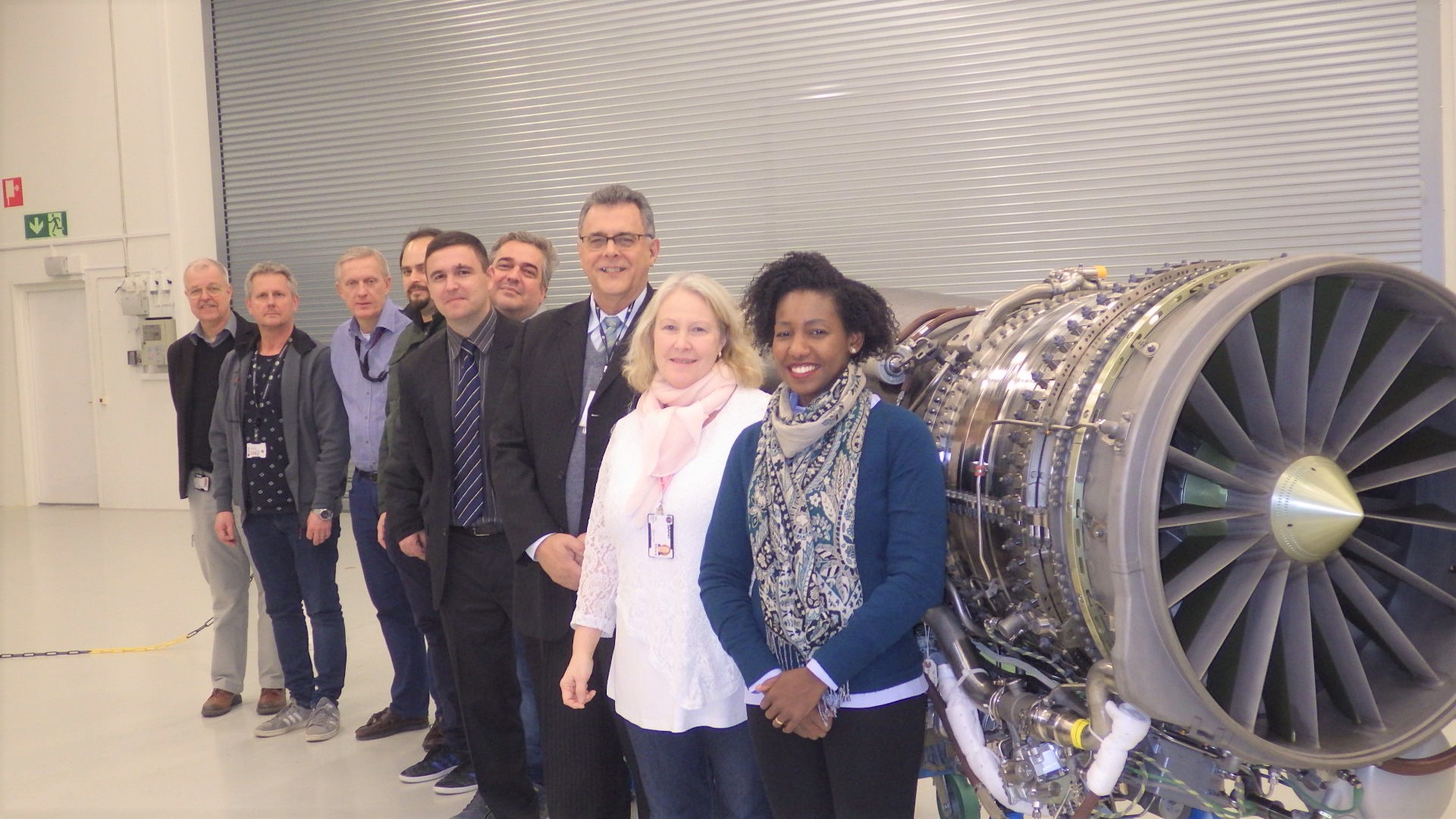 F414 GE 39E nas instalacoes da SAAB em Linkoping SUECIA figura1
