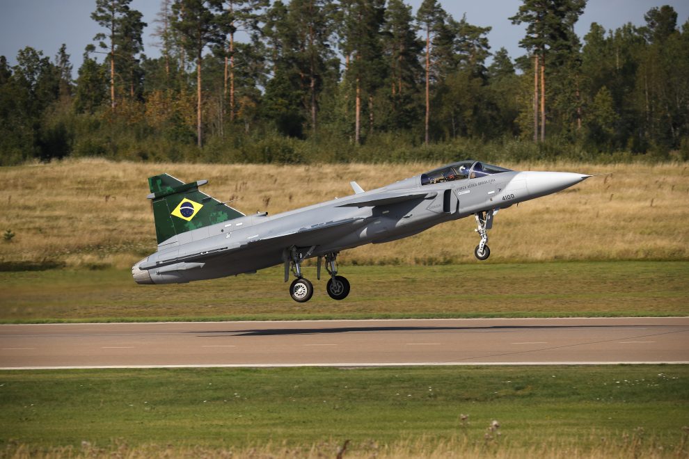 Foto Gripen2 creditos SAAB